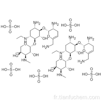 Sulfate de netilmicine CAS 56391-57-2